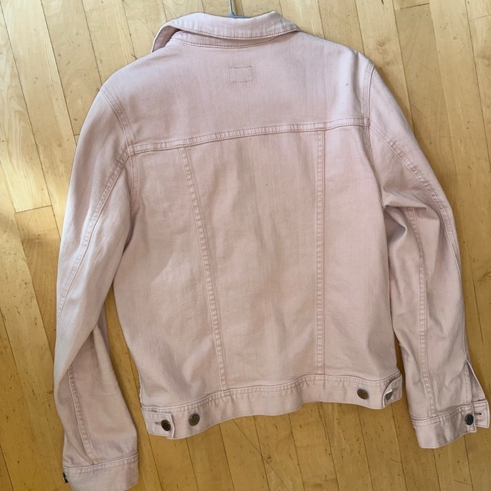 AG Adriano Goldschmied Nancy Rosy Rouge Jean Jacket, Large CB2082 - Picture 6 of 7